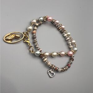 Elegant Multi-Color Beaded Bracelet